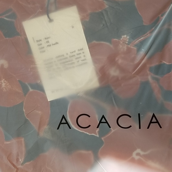 New Acacia kuau sarong mid pacific pareo hibiscus - Picture 4 of 9